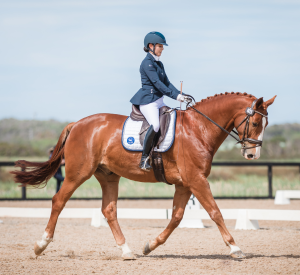 Kath Dunstan and Bumble after Arthramid Vet treatment