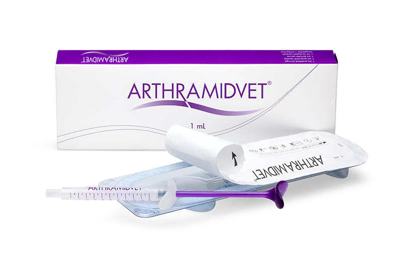 Arthramid Vet joint injection and box